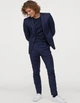 Брюки H&M М0135720 (0714032 размер по US) колір синій (М0135720 - 203911) - изображение 2