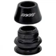 Рулевая колонка NECO H112 N 1-1/8" 44/28,6x44/30 резьбовая вилка высокая черная - изображение 3