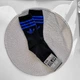 Чоловічі спортивні шкарпетки SuperSox високі Adidas з полосою, Три пари/42-45р. - зображення 4