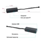 Мини камера 2MP Smart 1080P HD Wifi охранна для дома по уходу за детьми и животными с выносным объективом на шлейфе IP-камера - изображение 4
