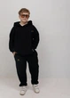 Детский спортивный костюм с вышивкой oversize Черный 104/110 Malwel 33301 - изображение 5