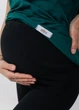 Велосипедки в рубчик для беременных без шнурков Черные HN 4XL/5XL 550101-2 - изображение 2