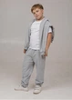 Детский спортивный костюм с вышивкой oversize Серый 92/98 Malwel 33302 - изображение 4