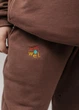 Дитячий спортивний костюм з вишивкою oversize Коричневий 92/98 Malwel 33303 - зображення 2
