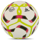 М'яч футбольний №5 PU ламінований гібридне прошиття HYBRID SOCCERMAX FB-4167 (PU, білий) - изображение 4