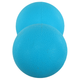 М'яч кінезіологічний подвійний Duoball (міні валик) LiveUp LP8502 (TPR, розмір 14х6,5см, синій) - изображение 5