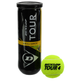 М'яч для великого тенісу DUNLOP TOUR BRILLIANCE (3шт) DL601326 (гума, повсть, у вакуумній упаковці, салатовий) - изображение 3