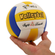 М'яч волейбольний машинне пошиття №2 сувенірний SP-Sport VOLLEYBALL VB-1291 (№2, PVC, біло-жовто-синій) - изображение 7