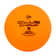 Набір м'ячів для настільного тенісу 6шт DUNLOP 679350N CLUB CHAMP (пластик, d-40мм, помаранчевий) - зображення 4