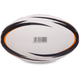 М'яч для регбі ручне зшивання Joma J-MATCH 400742-201 (гума, поліестер, бавовна, №5, чорно-біло-помаранчевий) - изображение 5