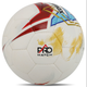 М'яч футбольний №5 PU ламінований гібридне прошиття HYBRID SOCCERMAX FB-4190 (PU, біло-червоний) - изображение 4