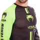 Рашгард мужской с длинным рукавом Venum Logos 8128 размер XL (48-50) Black-Green - изображение 4
