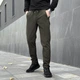 Брюки мужские Point softshell Pobedov прямые повседневные XXXL хаки (25052) - изображение 1