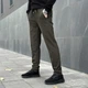 Брюки мужские Point softshell Pobedov прямые повседневные XXXL хаки (25052) - изображение 4