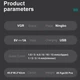Набор для стрижки волос, бороды и усов 3в1 с USB VGR V-644 Pro Черный + Масло - изображение 3