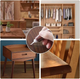 Крем для ремонту деревини та меблів – Рідкий віск Wood Furniture Repairing Paint Сірий - зображення 3