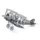 Металлический 3D конструктор "Истребитель Fokker D.VII", Metal Earth, MMS005 - изображение 4
