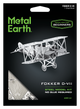 Металлический 3D конструктор "Истребитель Fokker D.VII", Metal Earth, MMS005 - изображение 7