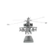 Metalowy 3D konstruktor Fascinations Metal Earth Śmigłowiec szturmowy AH-64 Apache MMS083 (32309010831) - obraz 2