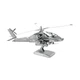 Metalowy 3D konstruktor Fascinations Metal Earth Śmigłowiec szturmowy AH-64 Apache MMS083 (32309010831) - obraz 6