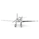 Металлический 3D конструктор "Истребитель Messerschmitt Bf.109" - изображение 5