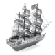 Металлический 3D конструктор "Пиратский корабль Black Pearl" - изображение 5
