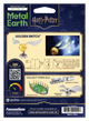 Металлический 3D конструктор "Золотой снитч Harry Potter", Metal Earth, MMS442 - изображение 7