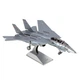 Металлический 3D конструктор "Истребитель F-14 Tomcat", Metal Earth, MMS458 - изображение 6