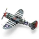 Металлический 3D конструктор "Истребитель P-47 Thunderbolt", Metal Earth, ME1002 - изображение 3