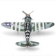 Металлический 3D конструктор "Истребитель P-47 Thunderbolt", Metal Earth, ME1002 - изображение 4