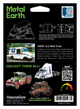 Металлический 3D конструктор "Почтовый автомобиль USPS LLV", Metal Earth, MMS468 - изображение 8