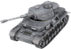 Металлический 3D конструктор "Танк Panzer IV", Metal Earth, PS2001 - изображение 1