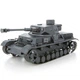 Металлический 3D конструктор "Танк Panzer IV", Metal Earth, PS2001 - изображение 2