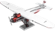Металевий 3D конструктор "Літак Ford Trimotor" - зображення 1