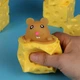 Іграшка антистрес Фуфлік Мишка коричнева із сиру - зображення 2