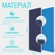 Килимок для йоги та фітнесу EasyFit TPE+TC 6мм двошаровий синій-блакитний - зображення 5