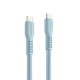 Кабель Proove Eternal Type-C to Type-C 60W (2m) Light Blue - изображение 3
