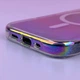 Противоударный чехол TPU Galaxy Sparkle (MagFit) для Apple iPhone 14 Pro Chroma+Glitter - изображение 3