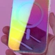 Протиударний чохол TPU Galaxy Sparkle (MagFit) для Apple iPhone 16e Chroma+Glitter - зображення 4