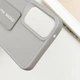 Чохол Віва з ремінцем для Xiaomi Redmi Note 13 4G (Grey) Epik (204589) - зображення 7