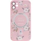 TPU+PC чехол Secret Garden with MagFit для Samsung Galaxy S24 Ultra (Pink) Epik (206333) - изображение 1