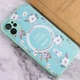 TPU+PC чехол Secret Garden with MagFit для Samsung Galaxy S24 Ultra (Mint) Epik (206332) - изображение 3
