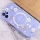 TPU+PC чехол Secret Garden with MagFit для Samsung Galaxy S24 (Lilac) Epik (206319) - изображение 5