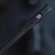 TPU+PC чехол Epik Metal Buttons with Magnetic Safe Carbon Ring для Apple iPhone 14 Pro (6.1") Черный - изображение 5