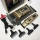 Комплект для стрижки и бритья VGR V-641 аккумуляторный шейвер и триммер с насадками LED-дисплей - изображение 9