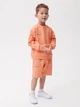Детские трикотажные длинные шорты Pangaia 104-116 см (5-6Y) оранжевый - изображение 3