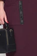 Плаття Alenka Plus 14284, 58, бордовий - изображение 5