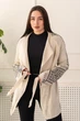 Fashions • Женский кардиган Кристина Fashions 44-52 светло-бежевый (4141/а-гу) - изображение 4