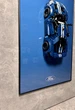 Арт Держатель Рамка на Стену 80x50 см. для Фирменного Конструктора Technic Ford GT 2022 (42154) / Форд на Стену / Type-A - изображение 6
