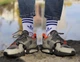 Чоловічі спортивні шкарпетки SuperSox високі Adidas, Сині 42-45р. - зображення 3